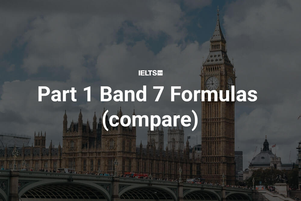 Part 1 Band 7 Formulas (compare)